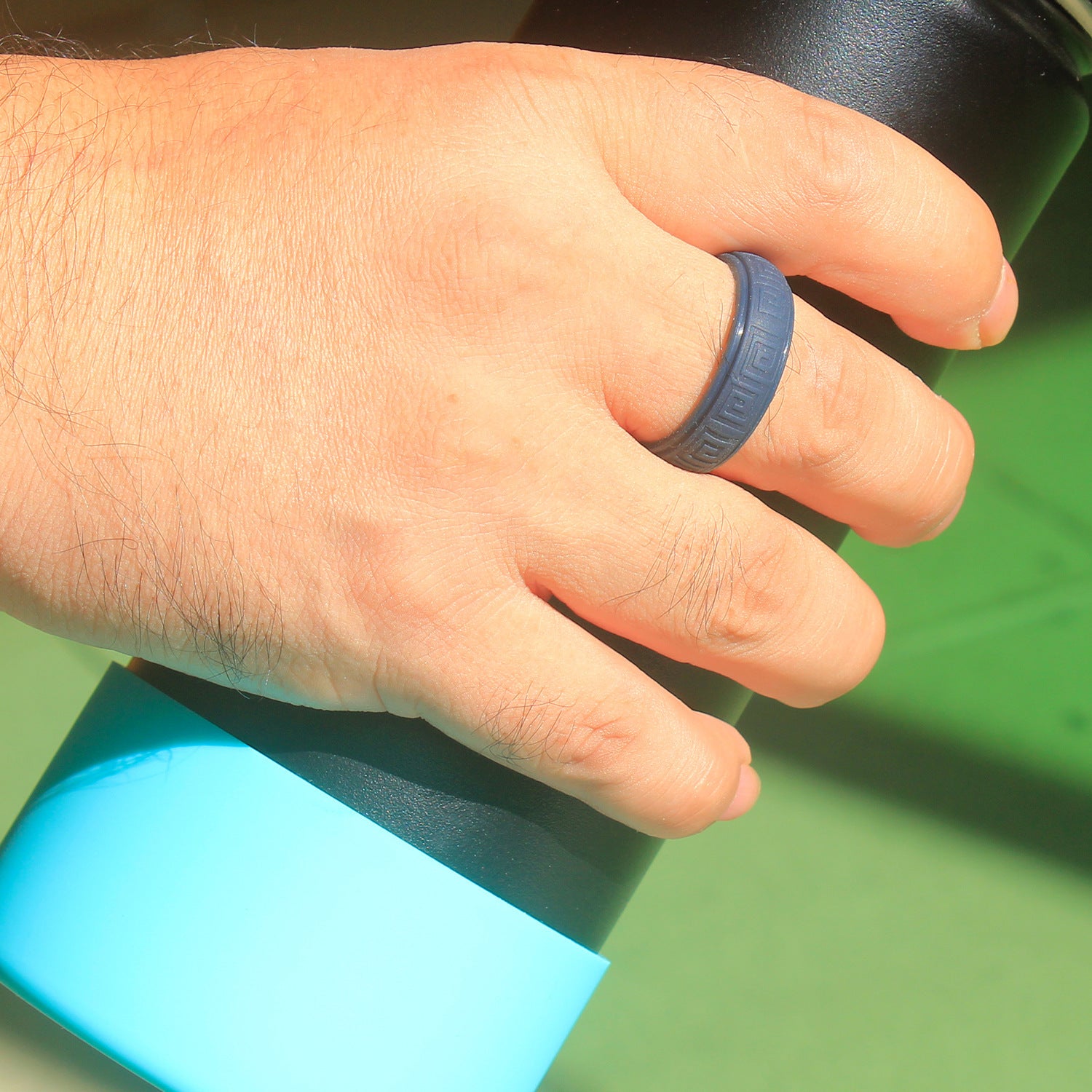 Silicone outdoor sports thumb ring