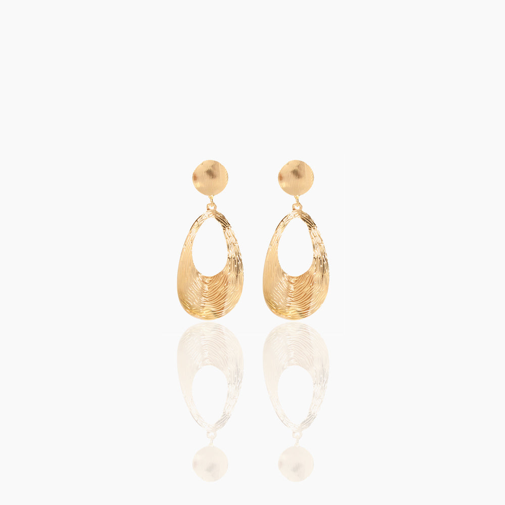 Simple and stylish geometric earrings with temperament