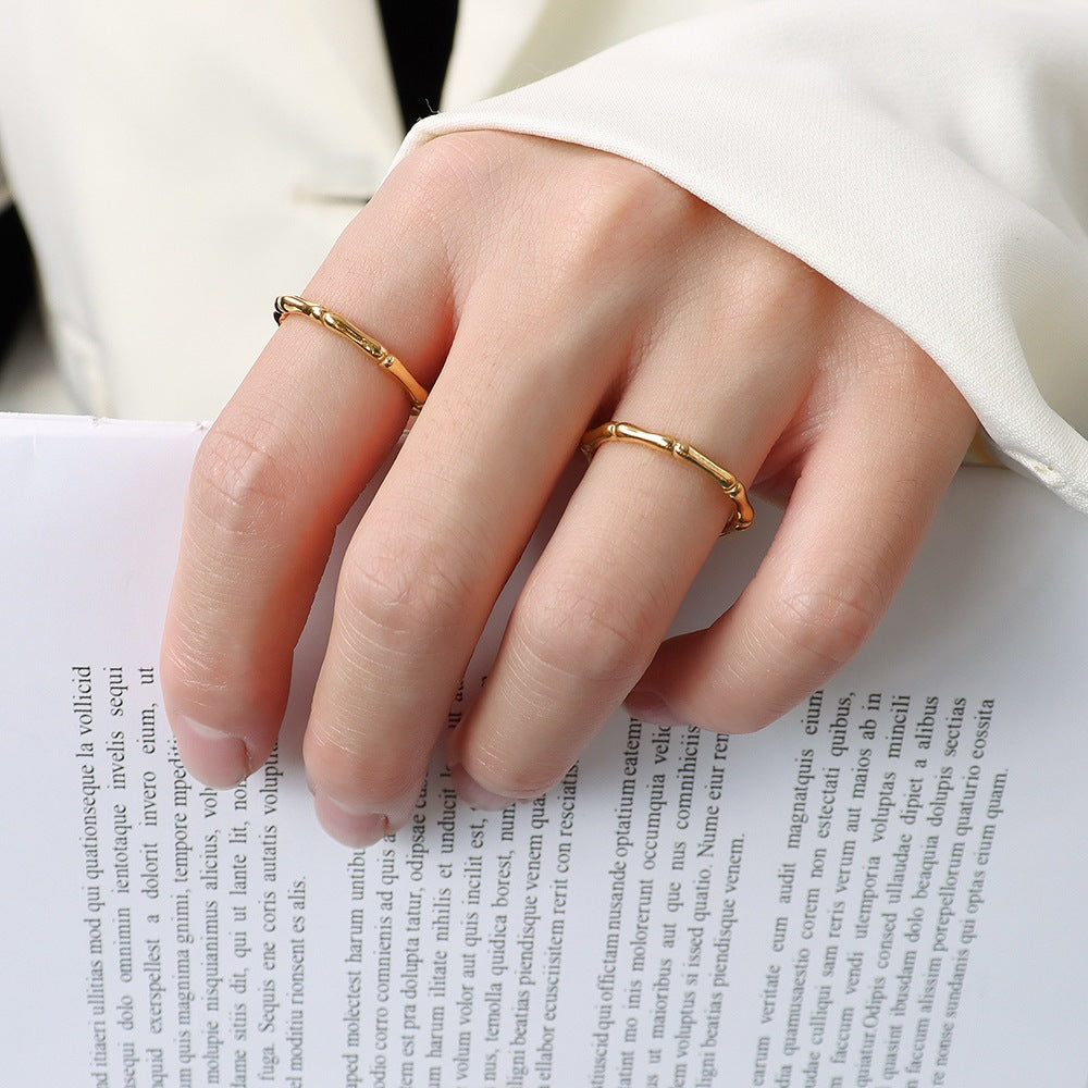 Simple and versatile bamboo ring