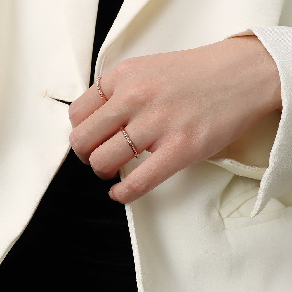 Simple and versatile bamboo ring