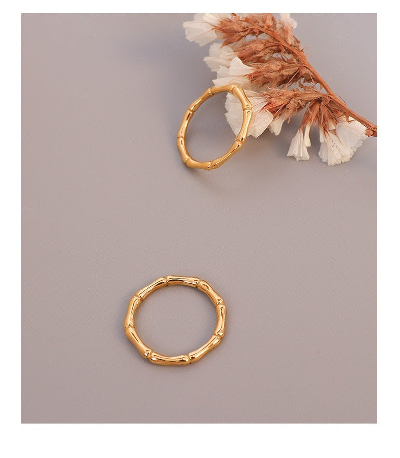 Simple and versatile bamboo ring