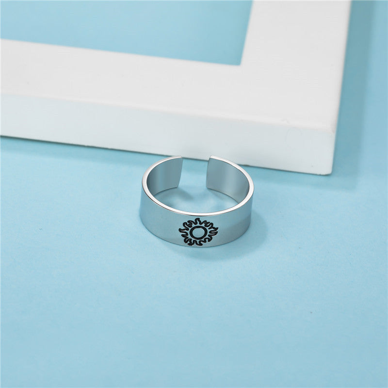 Simple retro fashionable open ring