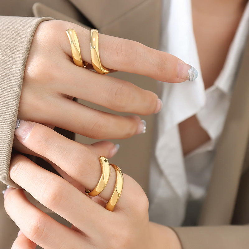 Snake Wrap Open Ring