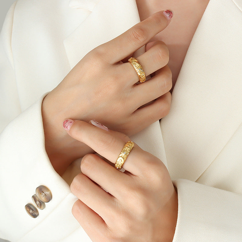 Star Moon Shining Ring