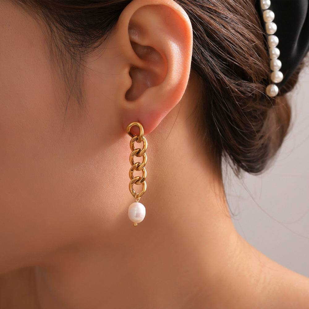 TASSEL CHAIN EARRINGS