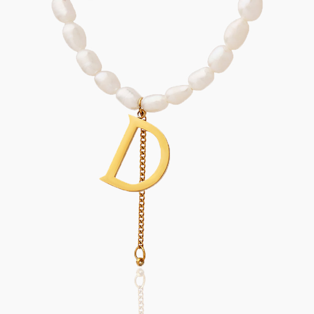 TASSEL D PEARL NECKLACE