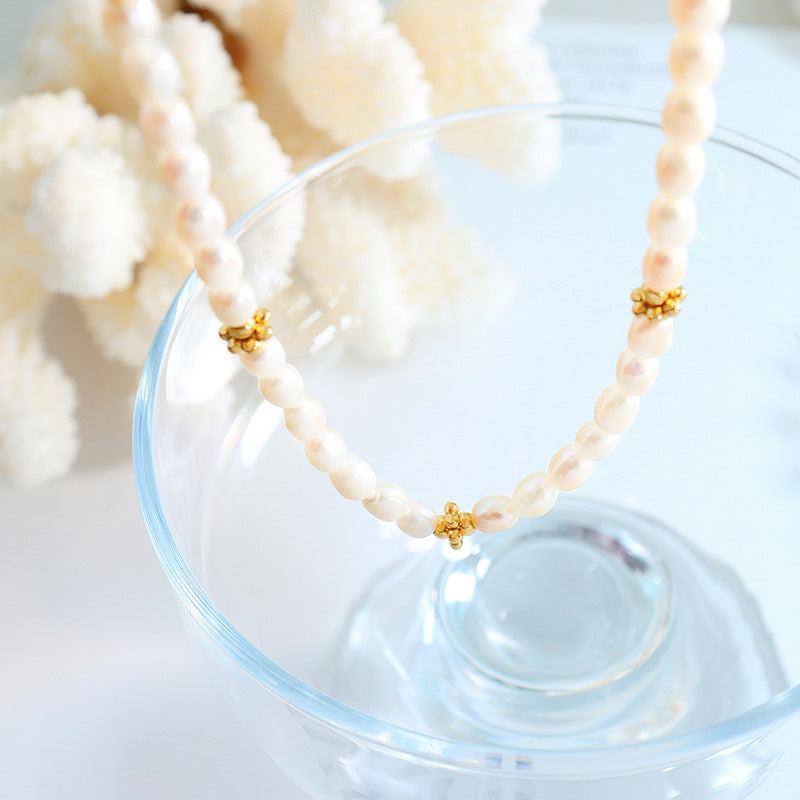 TEMPERAMENT FRESHWATER PEARL NECKLACE