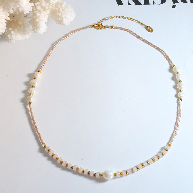 TEMPERAMENT PEARL NECKLACE
