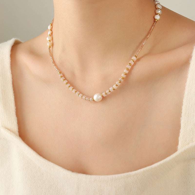 TEMPERAMENT PEARL NECKLACE
