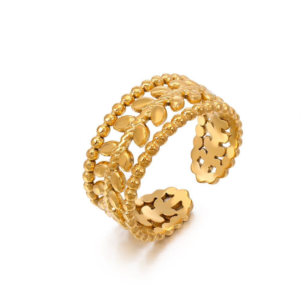 THREE LAYER RING