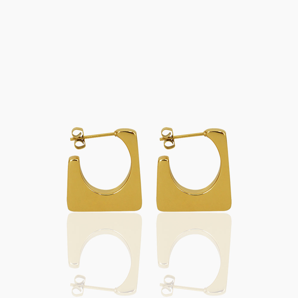 TRAPEZOIDAL EARRINGS