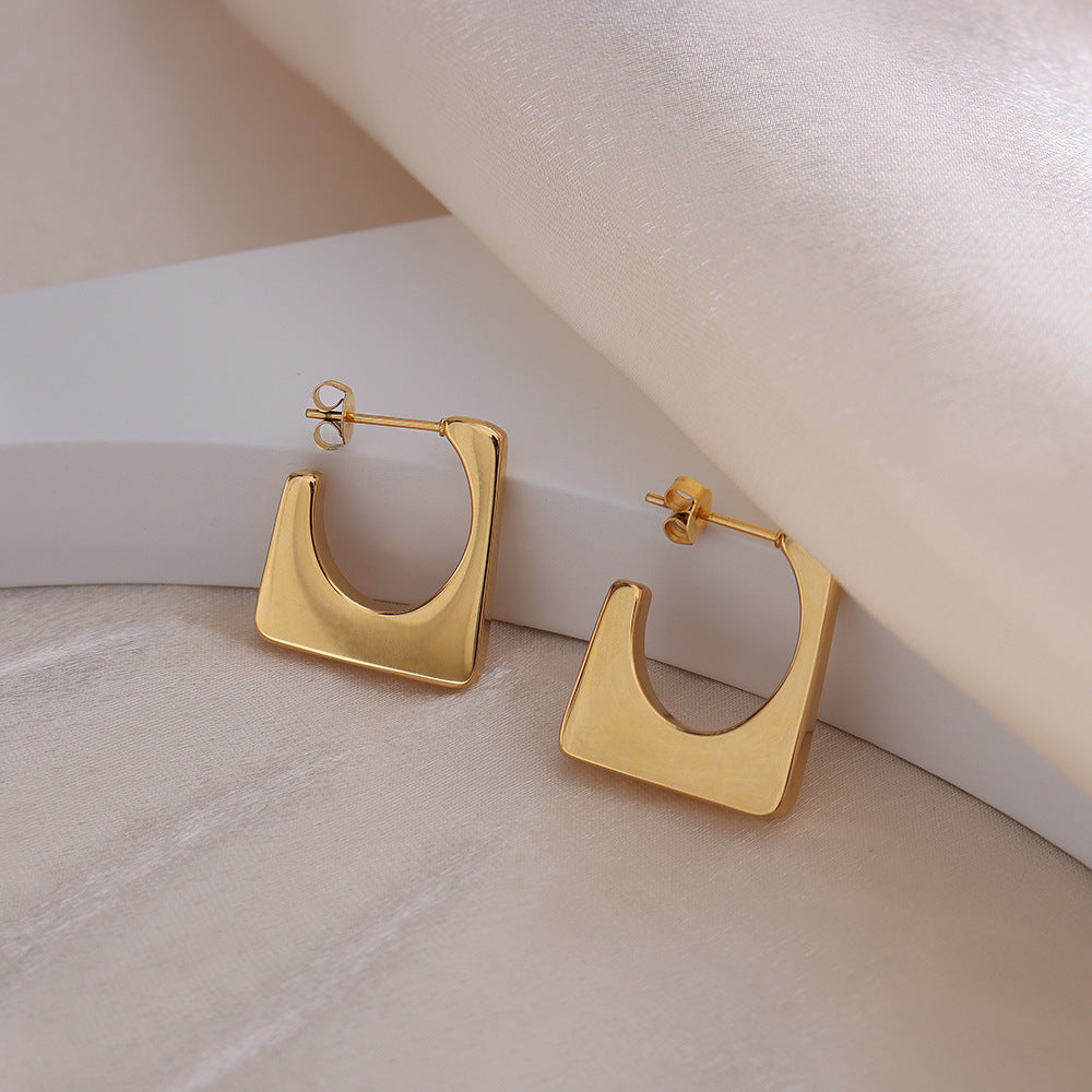 TRAPEZOIDAL EARRINGS