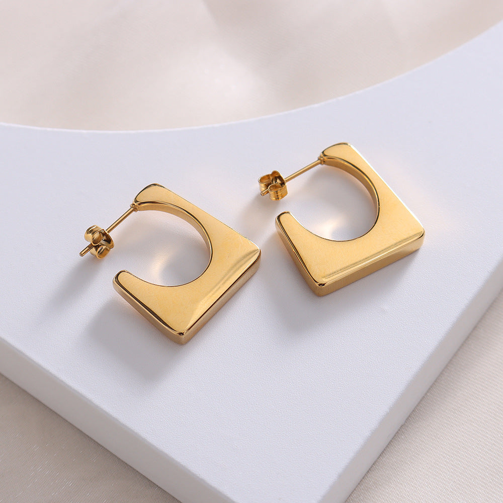 TRAPEZOIDAL EARRINGS