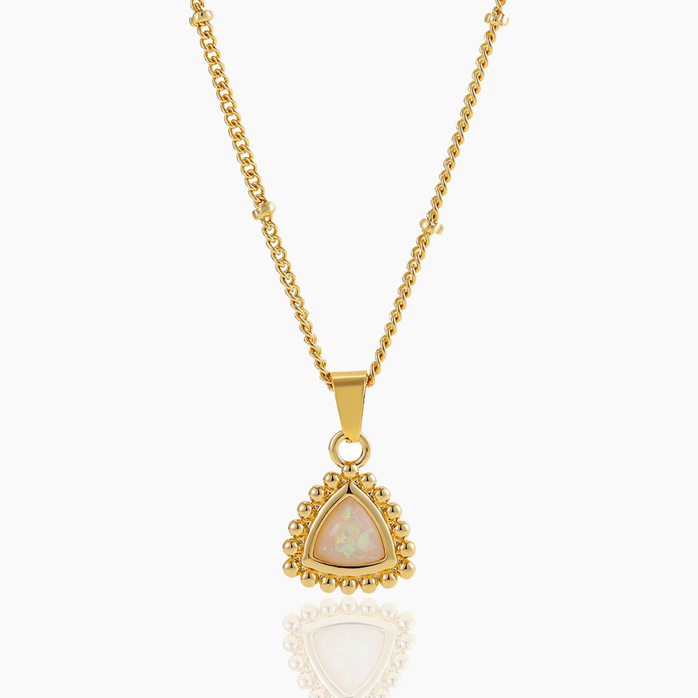 TRIANGLE DEVIL'S EYE NECKLACE