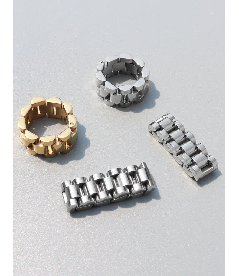 Texture neutral style versatile ring