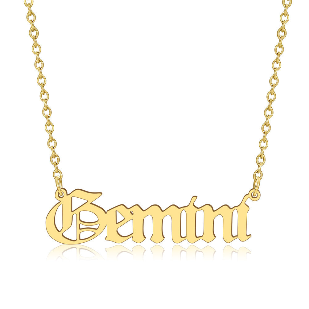 TWELVE CONSTELLATIONS NECKLACE