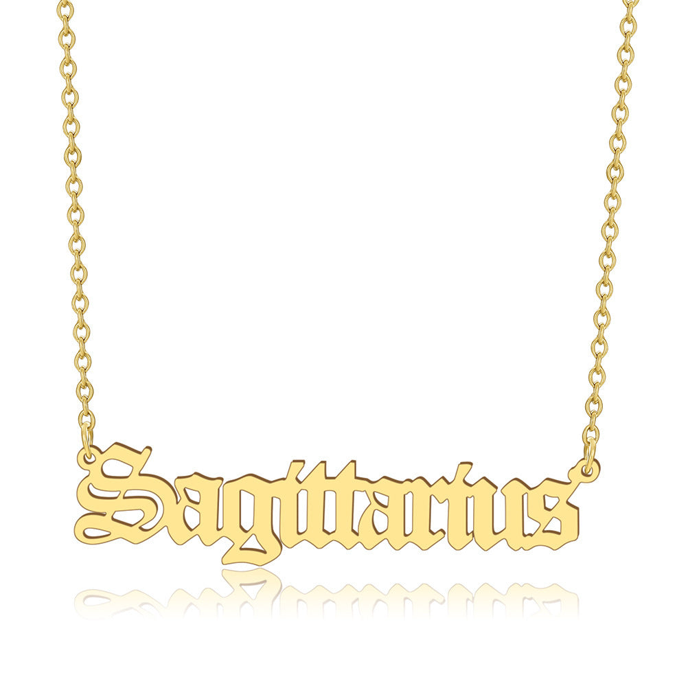 TWELVE CONSTELLATIONS NECKLACE