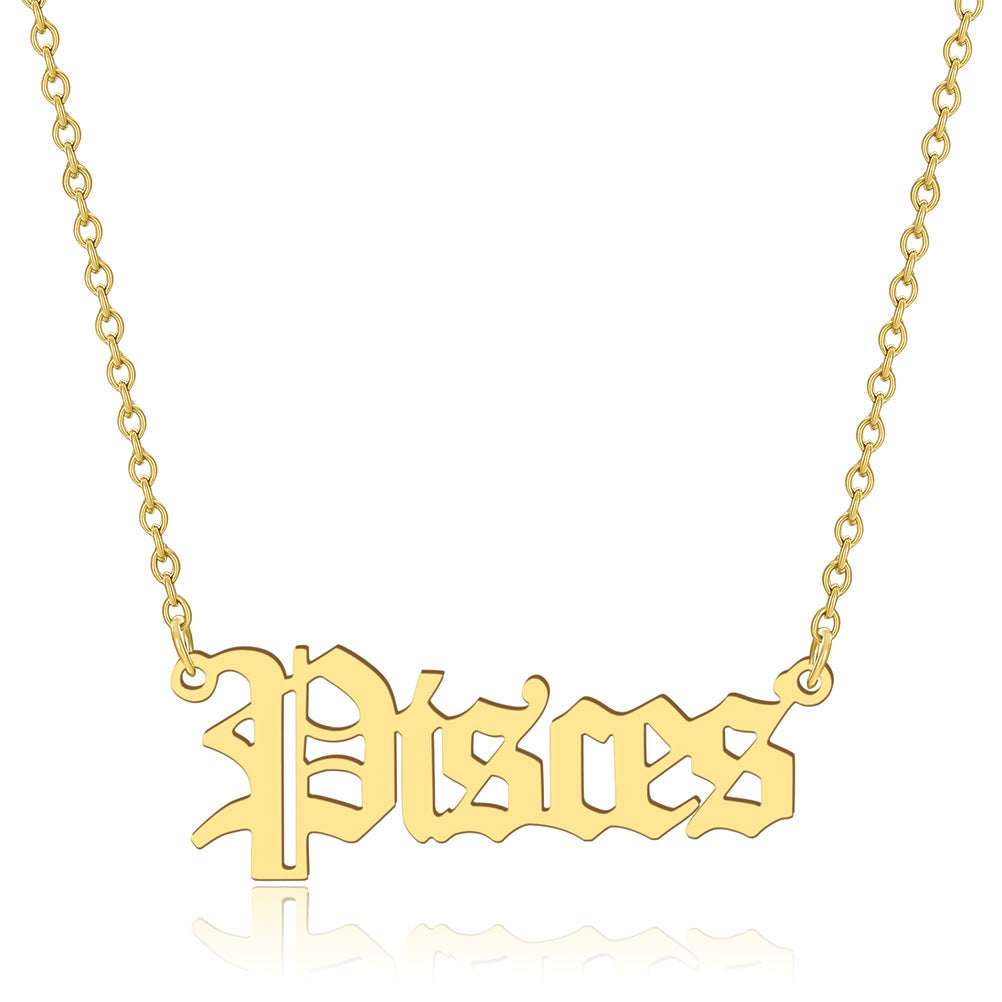 TWELVE CONSTELLATIONS NECKLACE