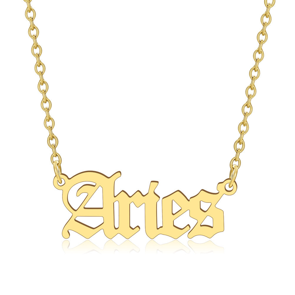 TWELVE CONSTELLATIONS NECKLACE