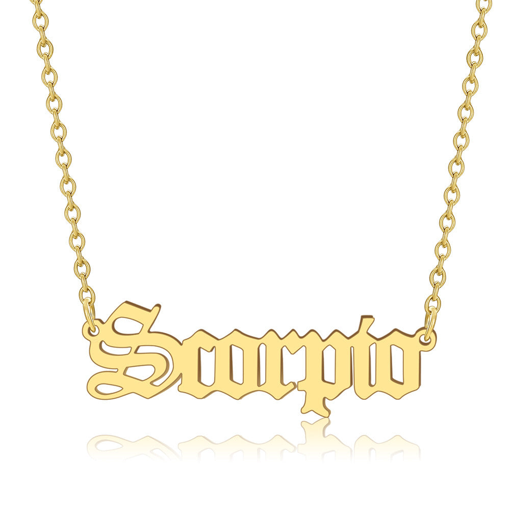 TWELVE CONSTELLATIONS NECKLACE