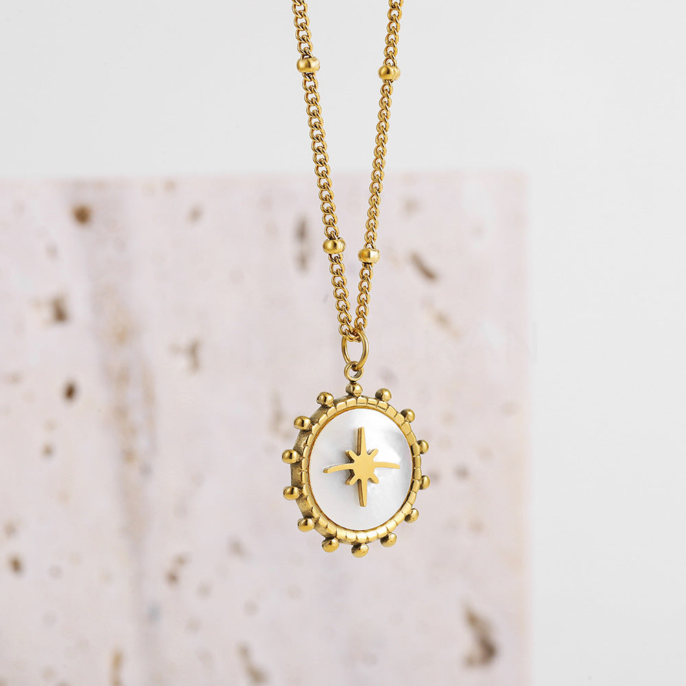 VINTAGE COMPASS NECKLACE