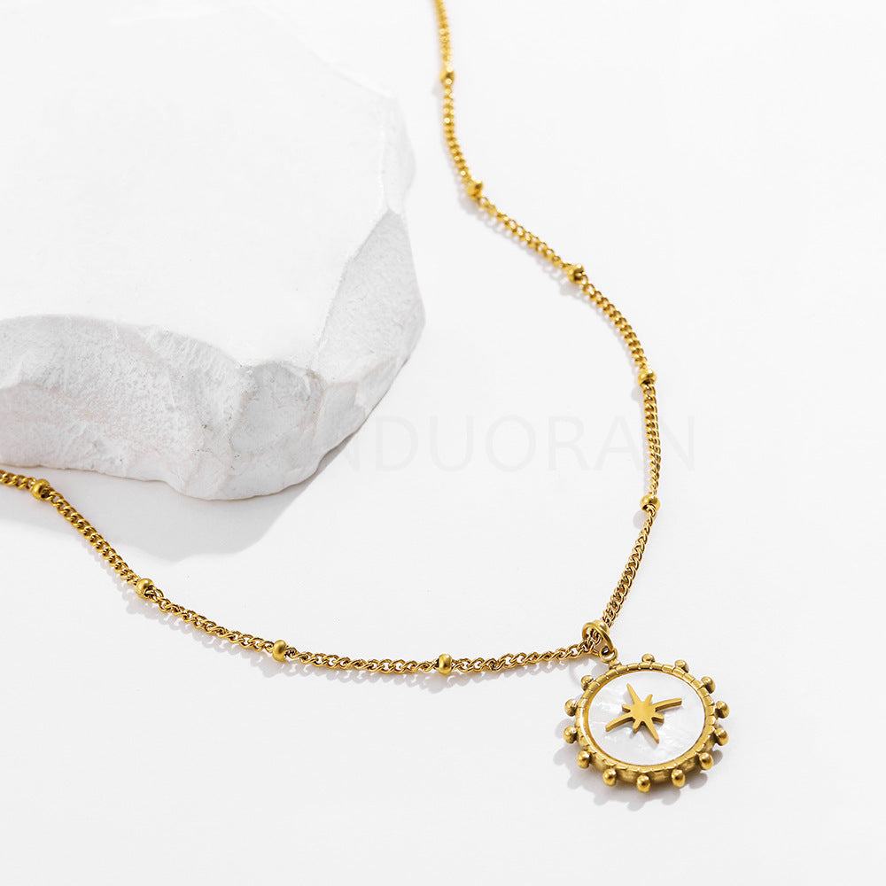 VINTAGE COMPASS NECKLACE