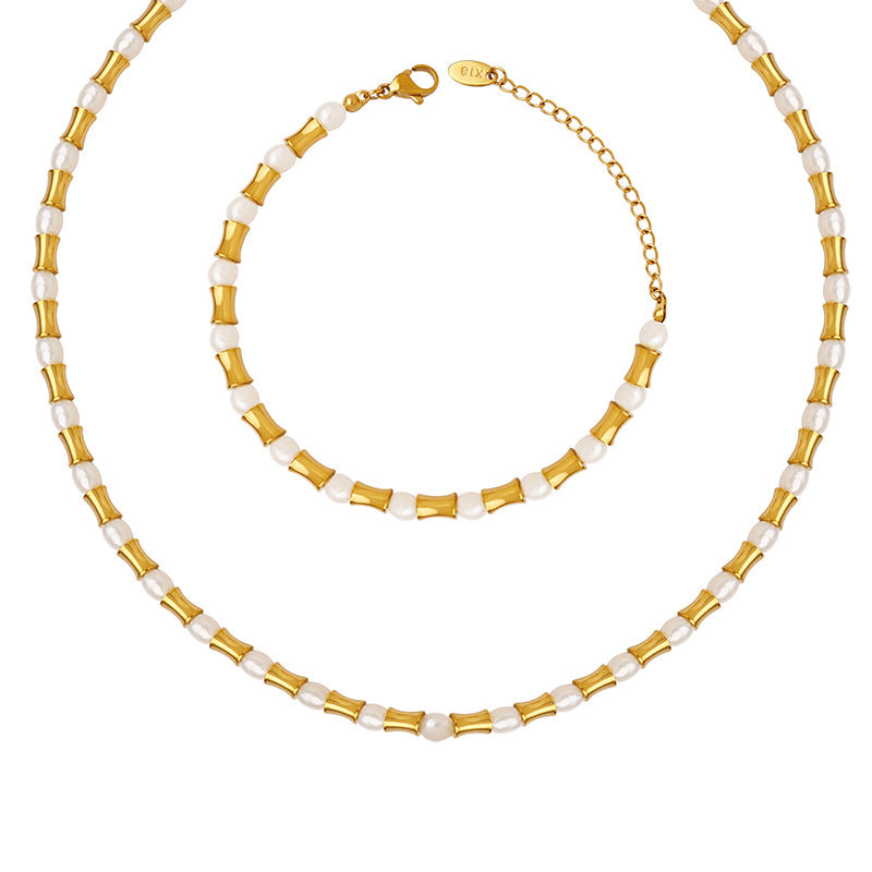 XIAO MAN WAIST SPLICED NECKLACE