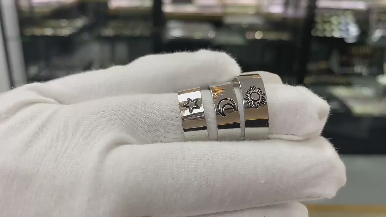 Simple retro fashionable open ring