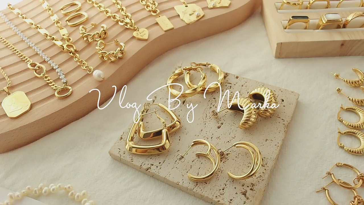 Y-shaped pearl unique style ring